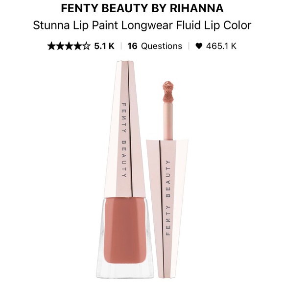 Fenty Beauty - Stunna Lip Paint Longwear Fluid Lip Colour - Picture 9 of 10